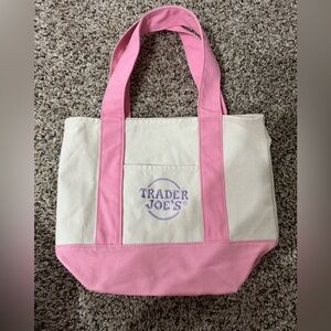 Trader Joe’s Pink mini tote